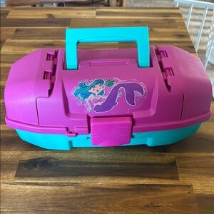 Mermaid-Themed Kids tackle box